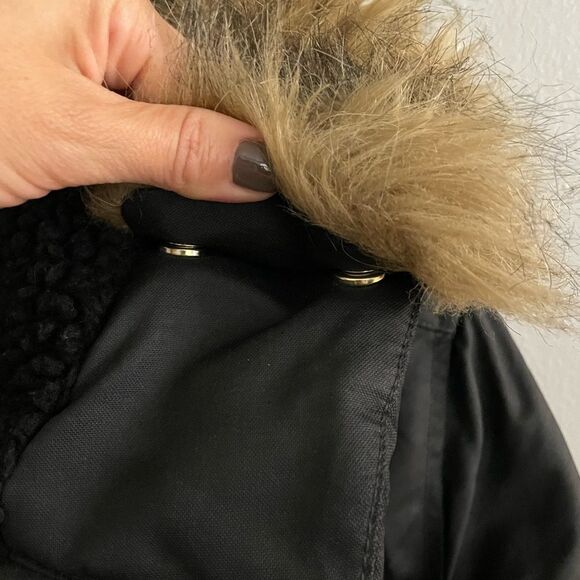 J. Crew Perfect Winter Parker Waterproof Primaloft Women's Size XS Petite Black - Picture 11 of 12